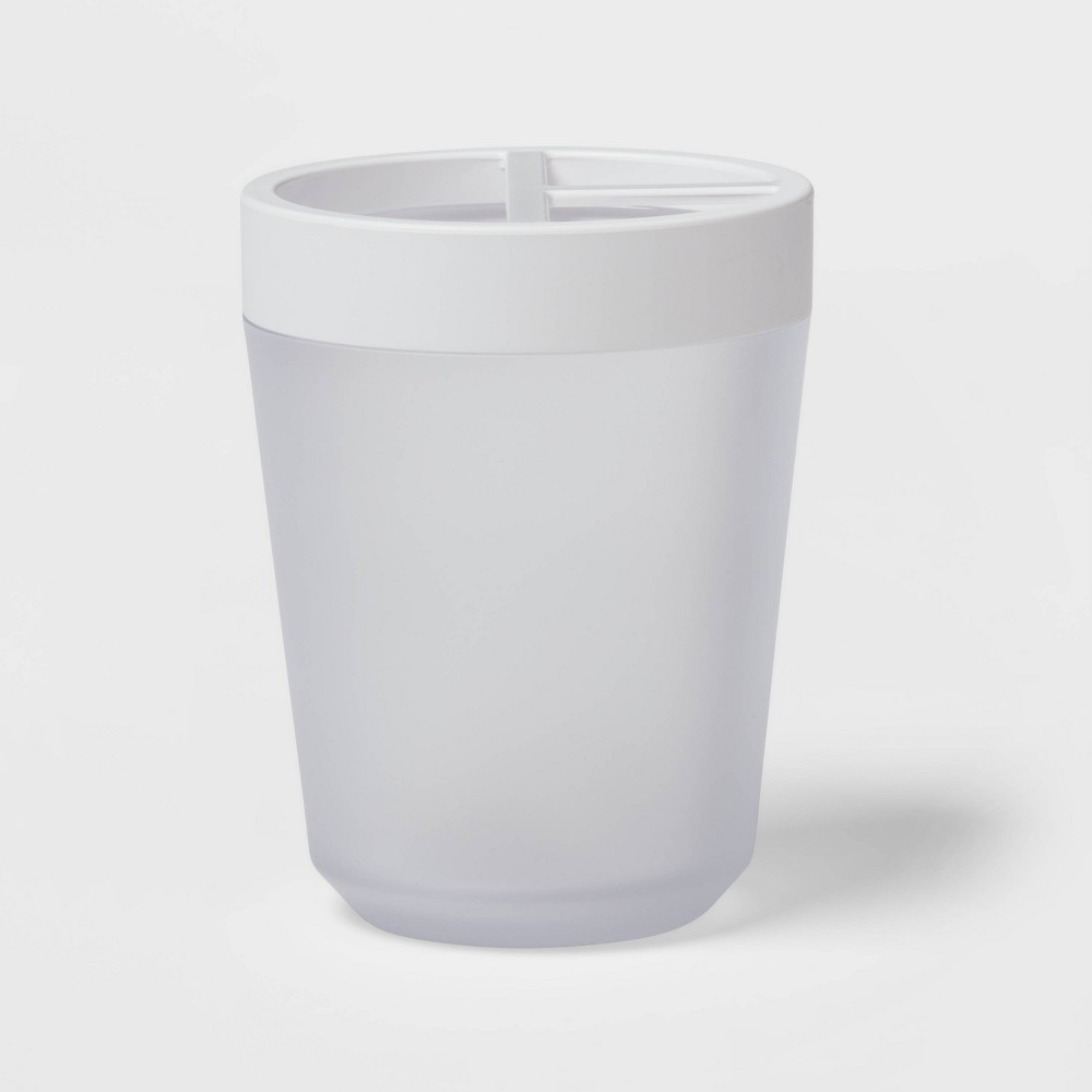 Toothbrush Holder Frosted - Room Essentials™