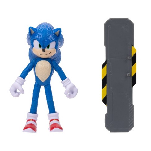 Sonic The Hedgehog- Personaggi articolati, Colore Sonic 2 Movie Action  Figure Set, Multi, 3+ anni, 412684