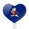 South Carolina State Secondary Logo Heart Love Cupcake Picks Toppers Decoration Set of 6 - 2 of 4