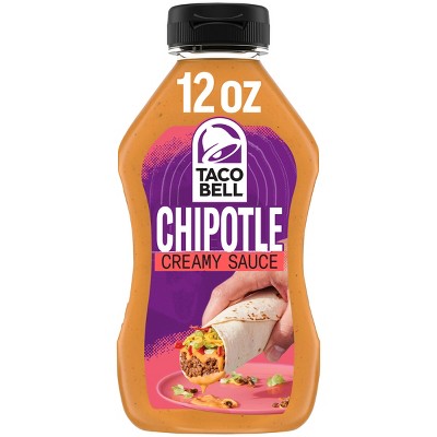 Taco Bell Creamy Chipotle Sauce - 12 fl oz