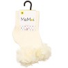 Memoi Girls' Floral Halo Cotton Anklet Socks - 3 of 4