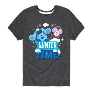 Boys' - Blue's Clues & You! - Winter Time Short Sleeve Graphic T-Shirt - 1 of 4