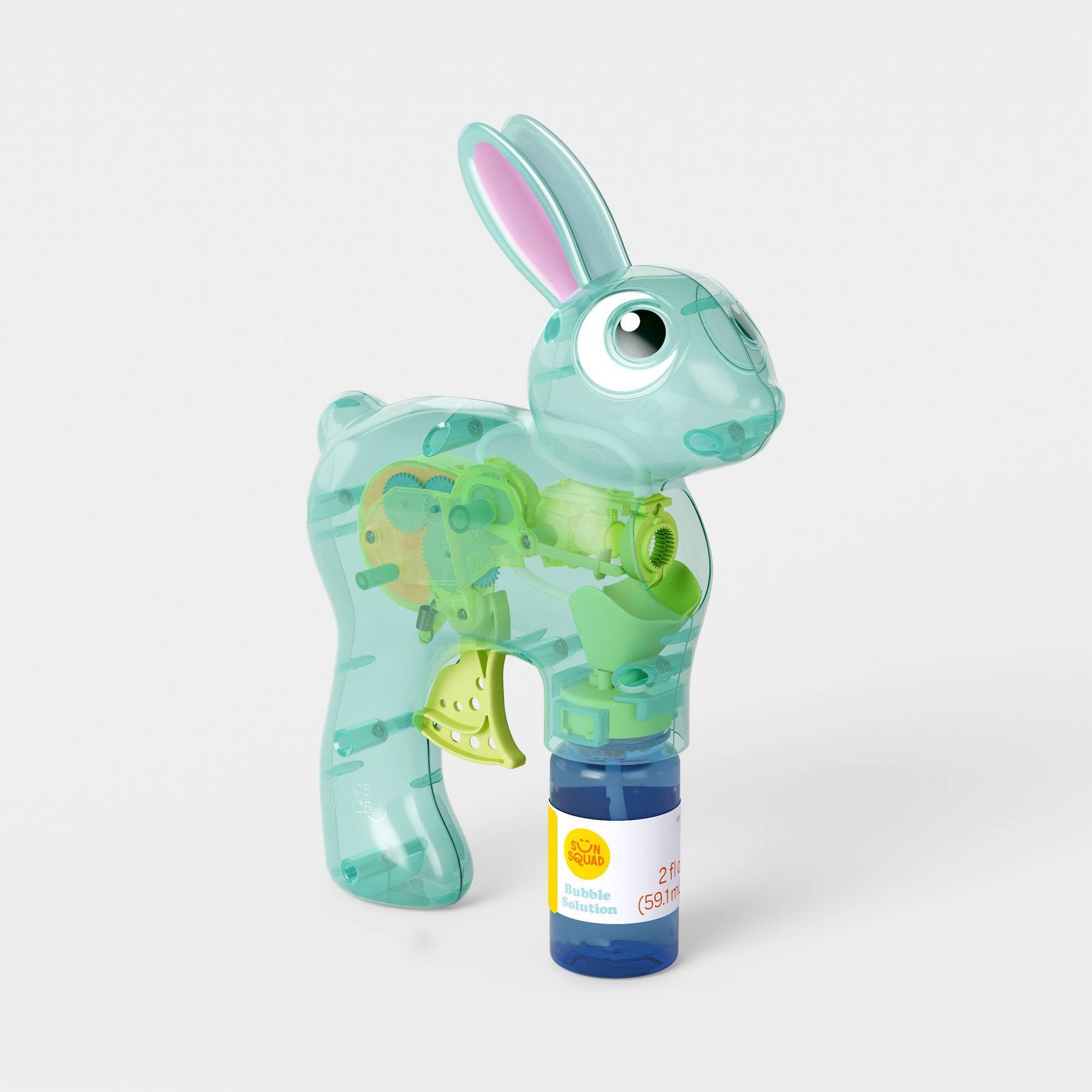 Manual Light Bubble Toy -Up Bunny Bubble Blaster Bubble Toy - Sun Squad™