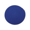 Unique Bargains Trivet Round Rope Woven Mat Cotton Non-woven Fabric 8.66"x8.66"x0.31" - 3 of 3