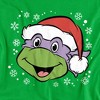 Boys' Teenage Mutant Ninja Turtles Donatello Christmas Hat T-Shirt - 2 of 4