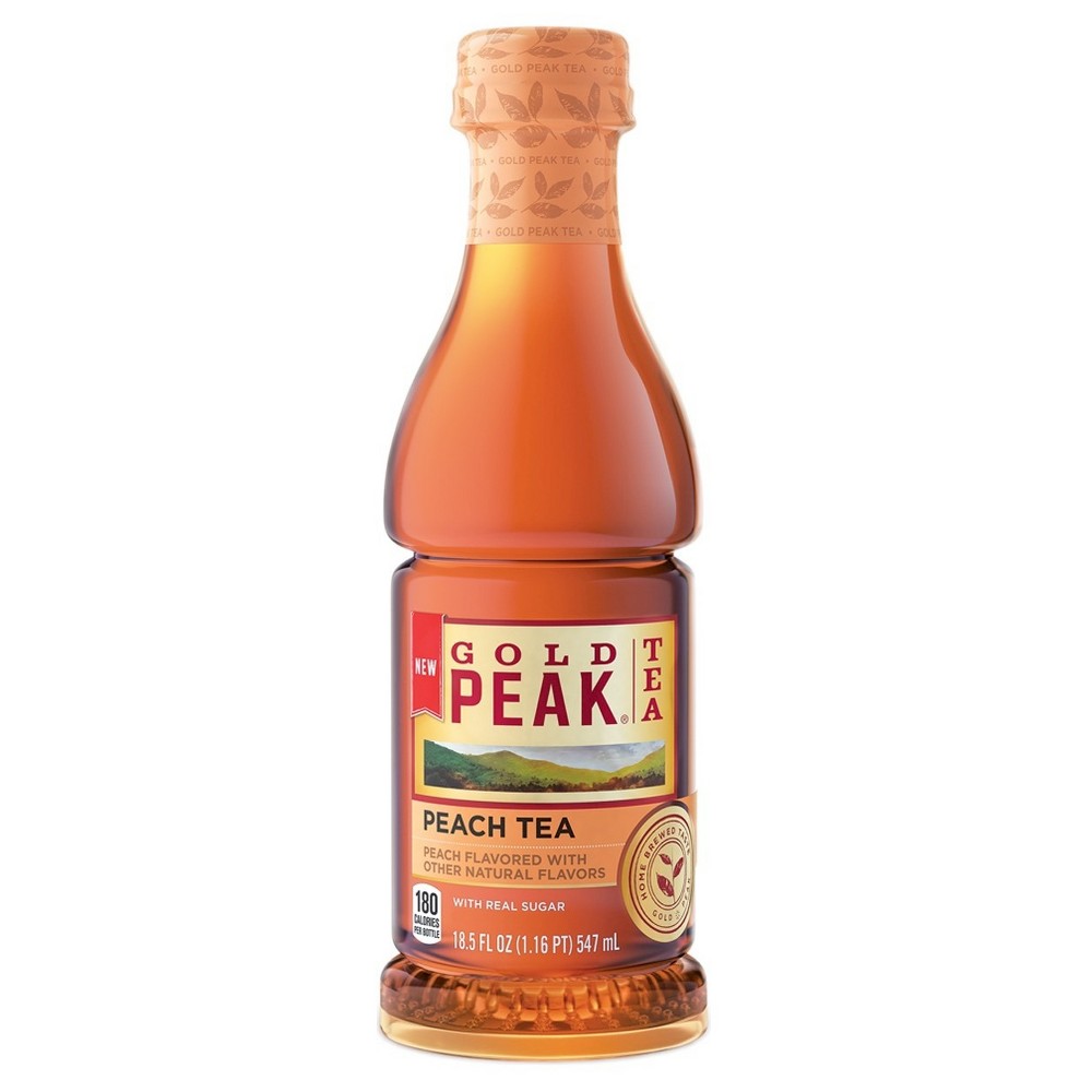 UPC 049000067934 product image for Gold Peak Peach Tea - 18.5 fl oz Bottle | upcitemdb.com
