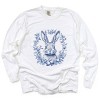 Simply Sage Market Blue Willow Bunny Garment Dyed Long Sleeve - 2 of 4