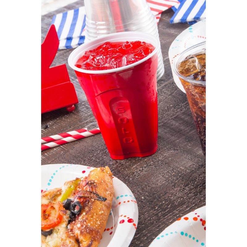 Solo Square Red Party Cup 18oz - 72ct, 3 of 7
