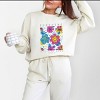 Simply Sage Market S.W.Smiley Sunshine State of Mind Floral Lightweight Garment Dyed Sweatshirt - 2 of 4