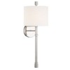 Crystorama Lighting Rachel 1 - Light Sconce in  Polished Nickel - 4 of 4