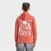 Boys' SmileyWorld Red Rock Canyon Graphic Pullover Hooded Sweatshirt - Brown - 3 of 4