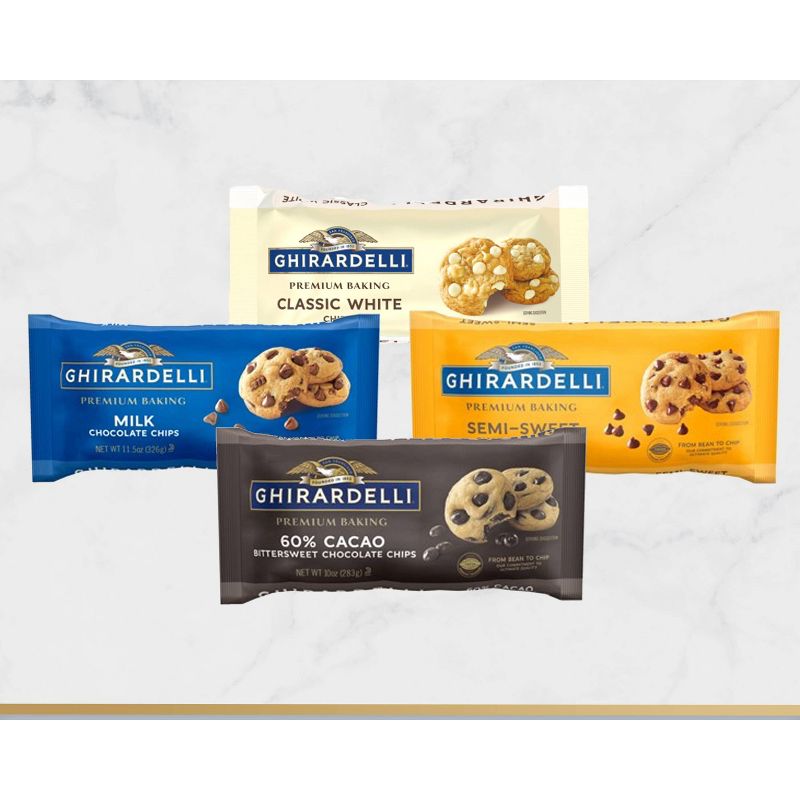 Ghirardelli 60% Cacao Bittersweet Chocolate Baking Chips - 20oz, 6 of 12
