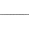 Black Bow Jewelry 1.65mm, 14k White Gold, Solid Spiga Chain Anklet - 2 of 4