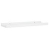 vidaXL Picture Frame Ledge Shelves 2 pcs White 15.7"x3.5"x1.2" MDF - 3 of 4