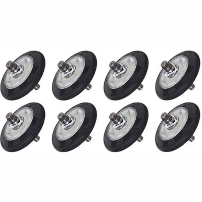 Nispira Dryer Drum Roller Assembly Compatible With LG Kenmore 4581EL2002C, 8 Rollers