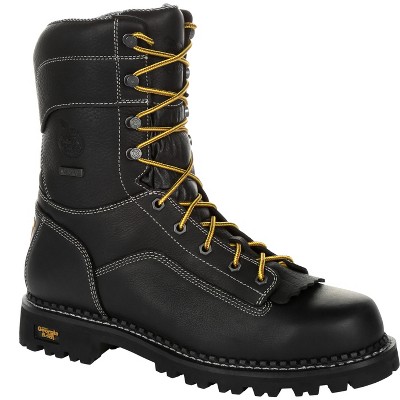 Men's Georgia Boot AMP LT Logger Low Heel Waterproof Work Boot