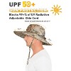 Tirrinia Camouflage Wide Brim Sun Hat for Women Men, UPF 50+ Sun Hat with Adjustable Drawstring, Lightweight Breathable Outdoor Camping Garden Hats - 4 of 4