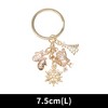 Unique Bargains Christmas Keychain Double Ring Zinc Alloy Multicolored 1 Pc - 2 of 3