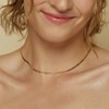 Bearfruit Jewelry Sterling Silver 18k Gold Plated Caroline Chain Necklace - 3 of 4