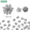 Unique Bargains Artificial Satin Durable Flexible Decorative Mini Ribbon Flowers with Rhinestones 1.2 Inch 200 Pcs - 3 of 4