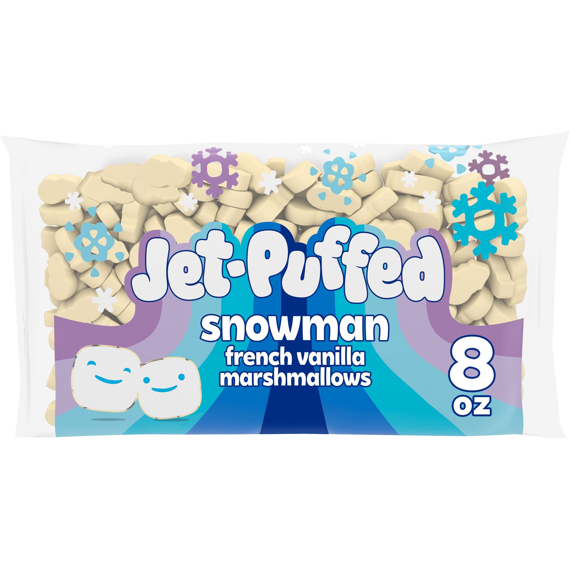 Kraft Jet Puffed Snowman Marshmallows - 08oz