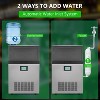 Acekool 100Lbs/24H Commercial Ice Maker - Stainless Steel, 33Lbs Storage, Dual Water Inlets - 2 of 4