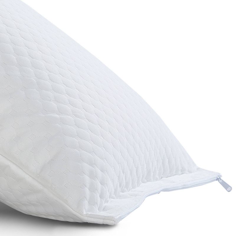 2pk Comfort Top Pillow Protector with Bed Bug Blocker - Fresh Ideas, 6 of 7