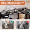 Garvee L Shaped Desk - 76" Office Desk with Dedicated Monitor Shelf and Power Outlet, Corner Desk for Home Office with Extensive Drawers & Storage - 4 of 4