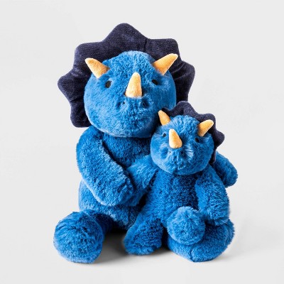 Blue triceratops stuffed animal online