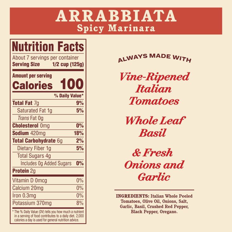 Rao's Arrabbiata Sauce - 32oz, 2 of 5