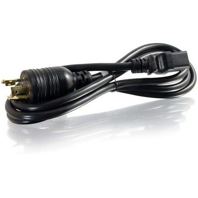 C2G 3ft 14AWG 250 Volt Power Cord (NEMA L5-20P to IEC320 C19) - For PDU, Server - 14 Gauge - 250 V AC - Black - 3 ft Cord Length