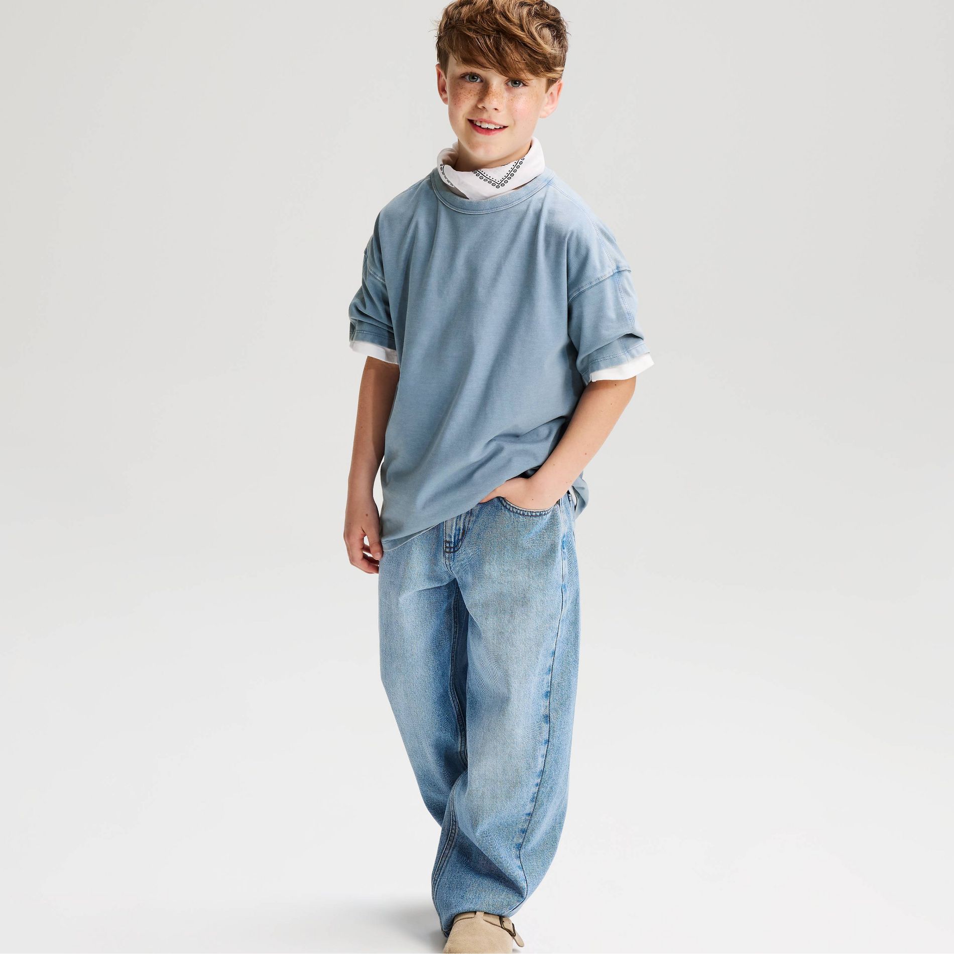 Boys' Short Sleeve Oversized Heavyweight Washed T-Shirt - Cat & Jack™