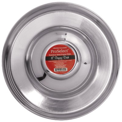 ProSelect Stainless Steel Puppy Dishes — Versatile Dishes for Multiple Puppies, 11"