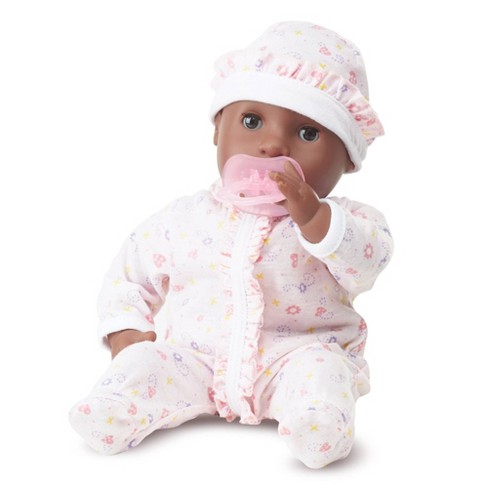 Melissa & Doug Mine to Love 12" Baby Doll -Gabrielle With Romper and Hat - image 1 of 4