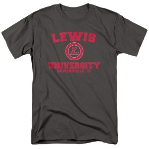 Men's Lewis University Official Circle Logo T-Shirt - 1 of 4