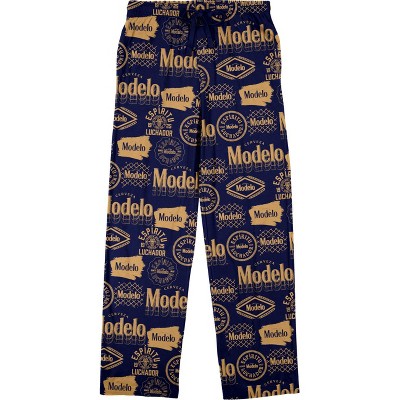 Modelo Logo Men's Navy Sleep Pajama Pants