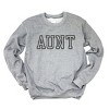 Simply Sage Market Embroidered Aunt Outline Sweatshirt - 3 of 4