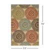 VisioGear Area Rug, 5'3"*7'6" Soft Padded Floor Tiles For Living Room Kitchen Bedroom, Beige, 90"*63"*0.16" - 3 of 4