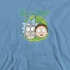 Rick And Morty Floating Heads Adult Pull-Over Hoodie - 2 of 4