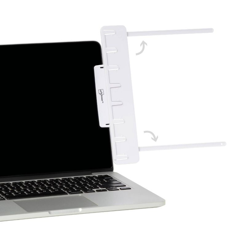Monitor Mount Document Holder White - Note Tower, 2 of 7