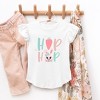 The Juniper Shop Hip Hop Bunny Toddler Flutter Sleeve Tee - 2 of 2