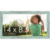PosterPalooza | Photo Size Shabby Chic Green Picture Frame - UV Acrylic, Foam Board Backing, Hanging Hardware - 2 of 4