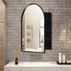 Grungis Wall Mounted Bathroom Storage Cabinet,Medicine Cabinet with Mirror and Adjustable Shelves for Bathroom - 2 of 4