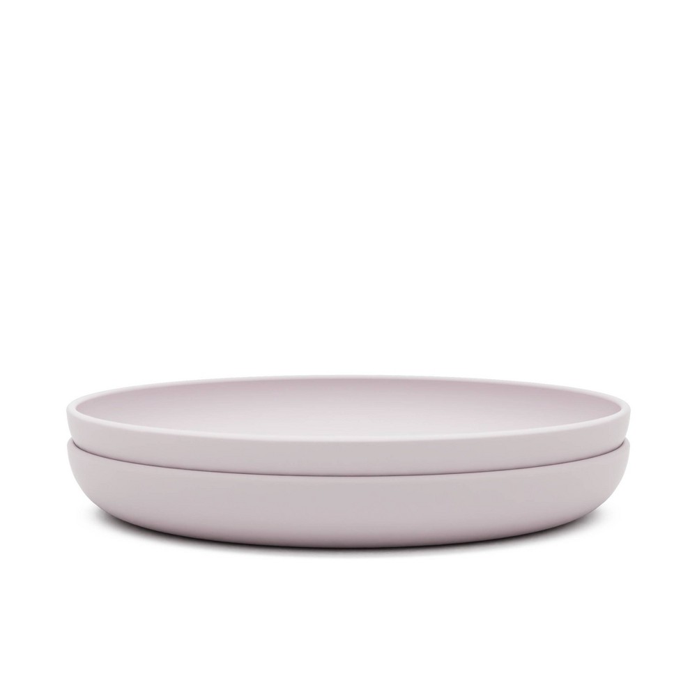 Photos - Plate Lalo 2pk Silicone Dining  - Lavender