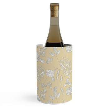 Natalie Baca Plant Therapy Butter Yellow Wine Chiller - Deny Designs