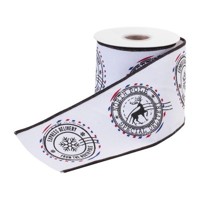 North Pole Holiday Ribbon (Set of 2)