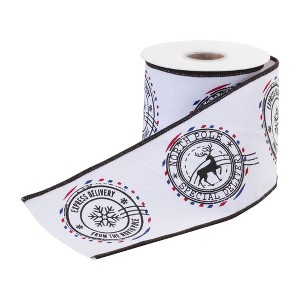 North Pole Holiday Ribbon (Set of 2) - 1 of 3