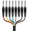 Monoprice 8-Channel 1/4 Inch TS Male to 1/4 Inch TS Male Snake 26AWG Cable C/d - 20 Feet With 8 Balanced Mono / Unbalanced Stereo Lines - 2 of 4