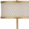 Evie Mesh Floor Lamp - Antique Gold - Safavieh - image 3 of 4