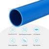 Unique Bargains PVC Water Plumb DIY Crafts High Impact Rigid Round Pipes 8" Length - 3 of 4
